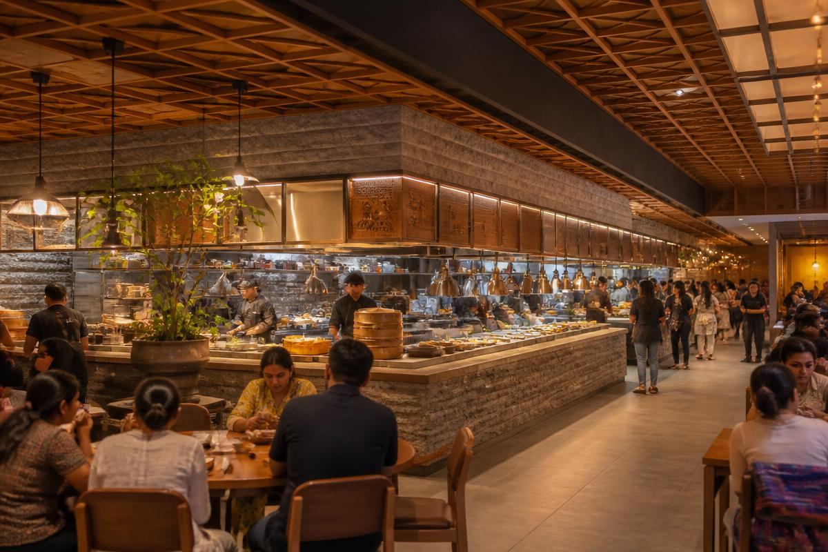 Meridian Food Hall illustrative commercial property